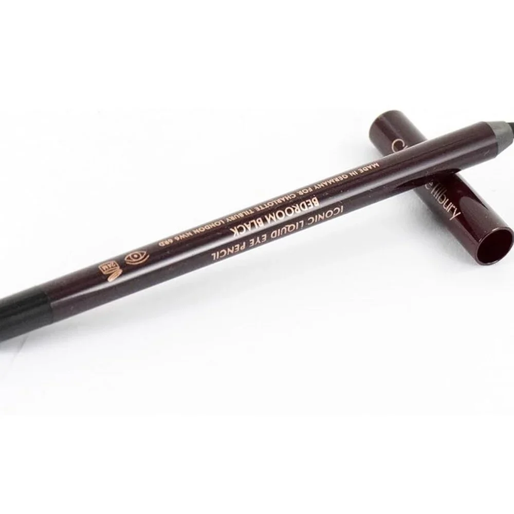 ✔️Charlotte Tilbury BEDROOM BLACK Rock 'N' Kohl Waterproof Eye Pencil ✨ BNIB